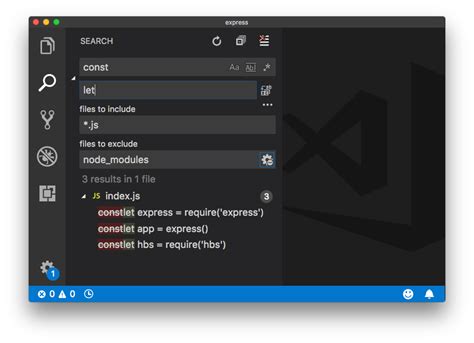Image result for How to Search in Visual Studio Code