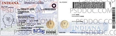 Indiana License Issue Date に対する画像結果