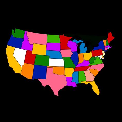 Toradh íomhá ar Simple Color-Coded Map