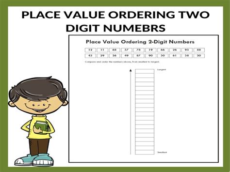 Image result for Ordering Two-Digit Numbers Worksheet