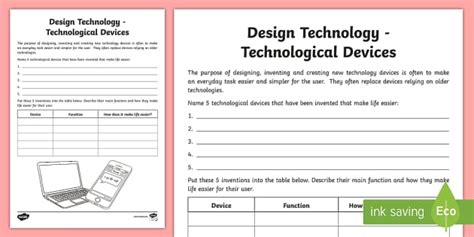 Image result for Design and Technology Tools Worksheet