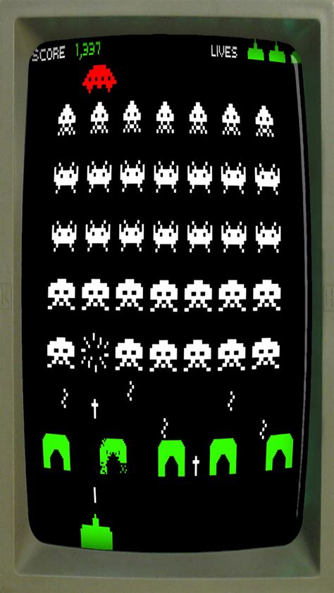 Afbeeldingsresultaten voor Space Invaders Screen