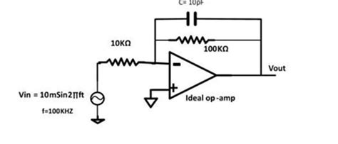Toradh íomhá ar LTspice Integrator Circuit