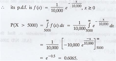 Image result for Exponential Distribution Iwth P