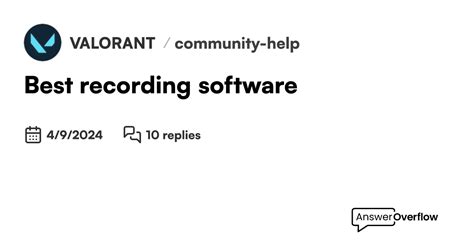 Image result for Best Recording Software for Valorant