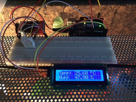 Toradh íomhá ar Arduino MicroPro I2C 16X2 Display