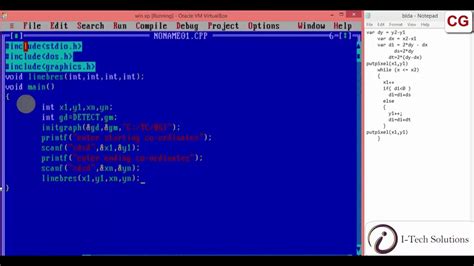 Toradh íomhá ar Turbo CPP Draw a Line