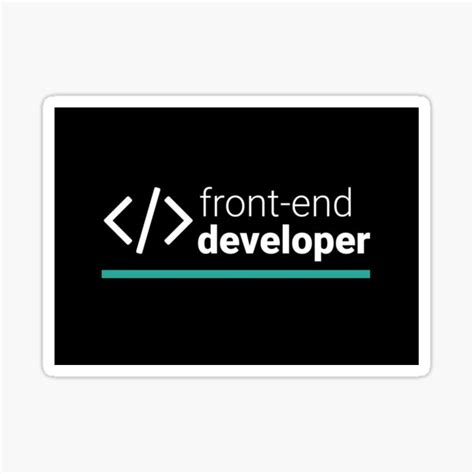 Front End Web Developer Stickers に対する画像結果