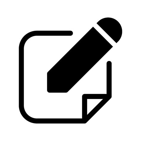 Edit Icon Vector Symbol Design Illustration 26627535 Vector Art at Vecteezy