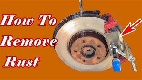 Getting the Rust Off Rear Brake Discs に対する画像結果
