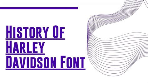 Afbeeldingsresultaten voor Harley-Davidson Script Lettering