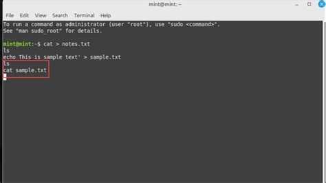 Image result for Linux Create a Txt File