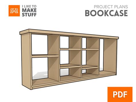 Image result for Bookshelf Plans