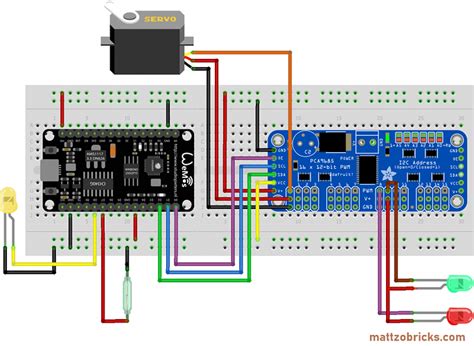 Résultat d’images pour PCA9685 Arduino Tutorial