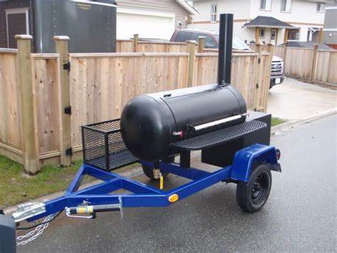 Image result for How to Build Barbecue Smoker Trailer