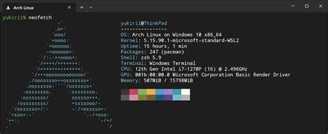 Arch Linux Windows Subsystem に対する画像結果