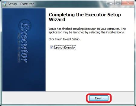 Computer Executor に対する画像結果