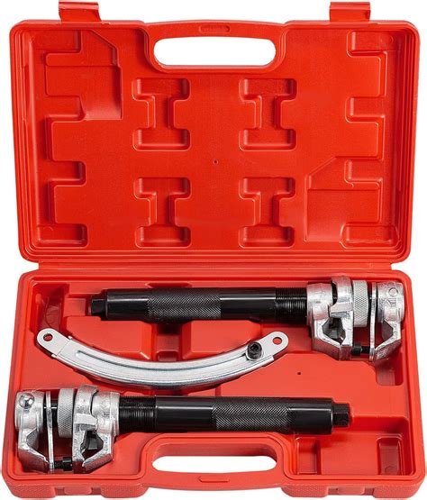 Holdfiturn Spring Compressor Kit, Heavy Duty Coil Spring Compression ...
