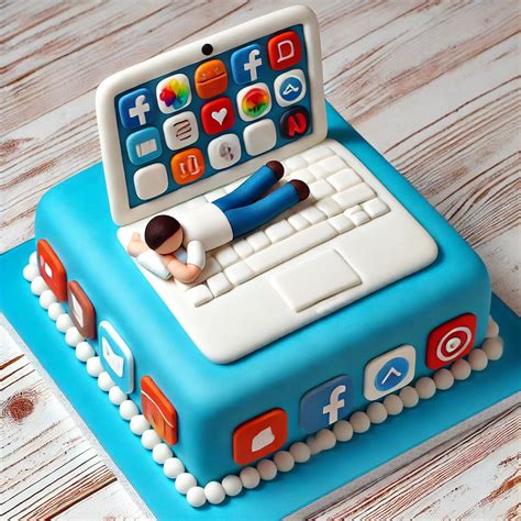 Image result for Computer Cake Ideas Graduation