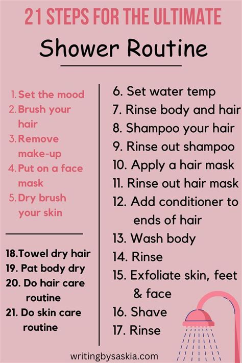 Toradh íomhá ar Full Shower Routine