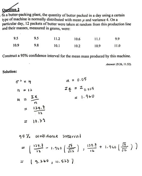 Interval Estimation