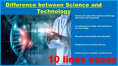 Image result for Difference Between Science and Technology