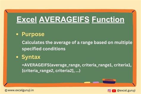 Explain Averageifs に対する画像結果
