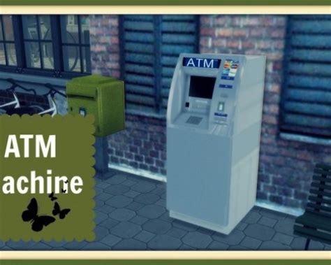 Toradh íomhá ar Sims 4 ATM Machine