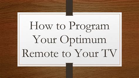 Image result for Optimum TV Remote Control