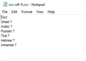 Afbeeldingsresultaten voor CSV UTF-8 Excel