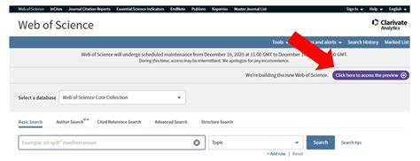 Image result for Web of Science Advanced Search