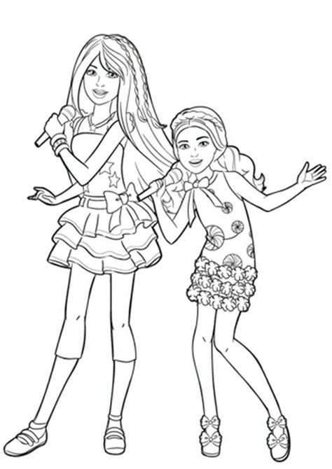 Image result for Barbie Chelsea Coloring Pages
