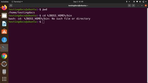 Toradh íomhá ar Linux Change Day Example