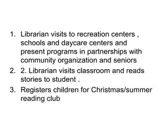 Library Program and Activities に対する画像結果