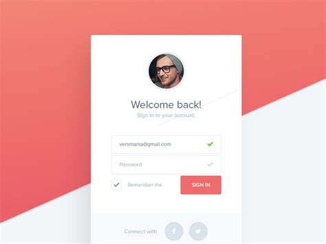 Image result for Sign in Form Style