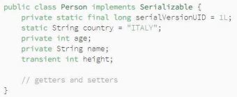 Image result for Serializable Interface Implementation in Java