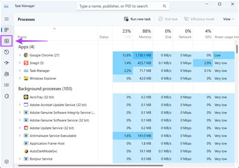 Image result for Task Manager Ram Section
