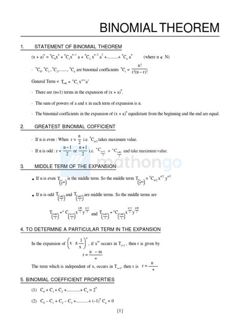 Image result for Binomial Table Edexcel Formula Book