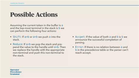 Operator Precedence に対する画像結果