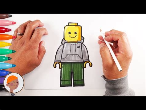 Image result for How to Draw a LEGO Man