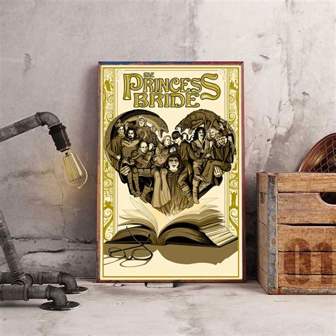 Toradh íomhá ar Princess Bride Movie Poster Drawing