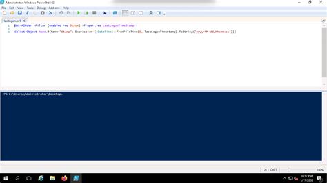 Image result for PowerShell Last Log On On Computer