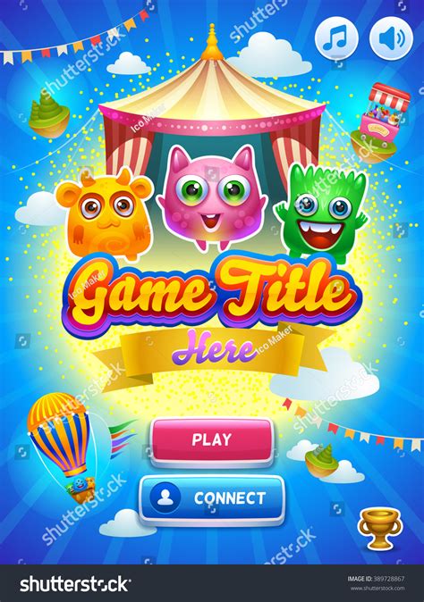 Game Main Screen Ideas に対する画像結果