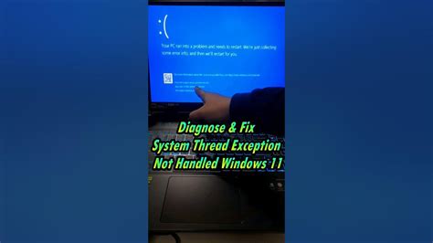 Image result for System Thread Not Handled Windows 11