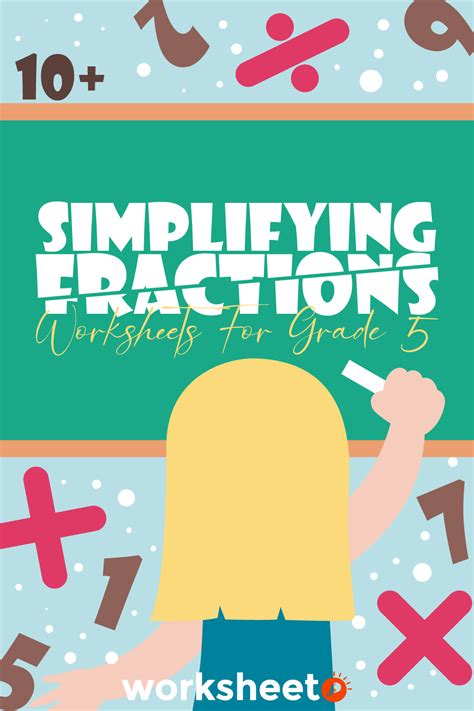 Image result for 5th Grade Math Worksheets Simplifying Fractions