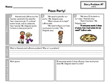 Image result for Story Problems Math with Answers