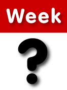 Image result for What Week Are We In