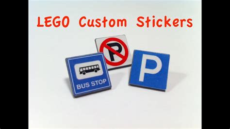 Image result for Custom Text Stickers LEGO