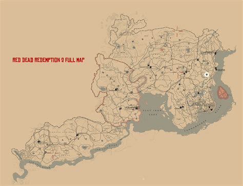 Red Dead Redemption 2 Map Interactive に対する画像結果