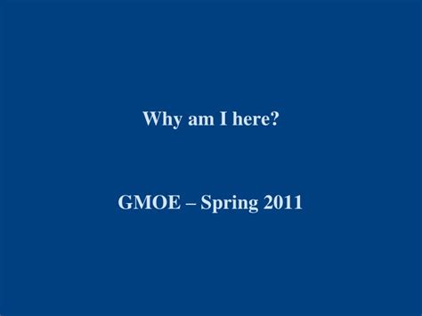 Image result for Why I AM Here Example